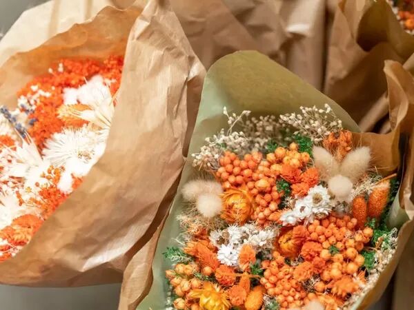 Les fleurs séchées